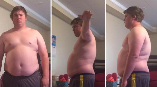 10个月间歇禁食3个月瑜伽280斤胖子狂减90斤从没感觉这么好过(图1)